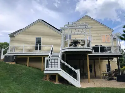Steps and Handrails — Home Renovation & Remodeling Services project by JW Associates, Inc.