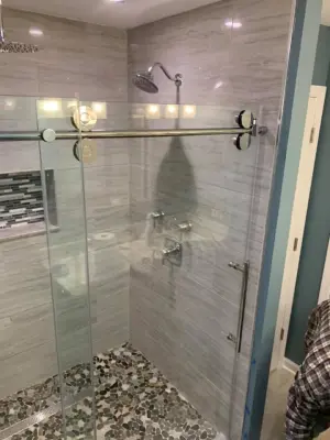 Personalized Shower Enclosures — Home Renovation & Remodeling Services project by JW Associates, Inc.
