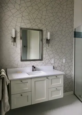 Completed Bathrooms — Home Renovation & Remodeling Services project by Becker & Sanders