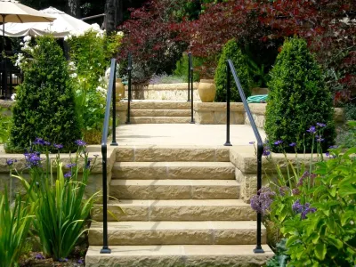 Riven Rock Road, Montecito by The Aldrich Company - Landscape Design
