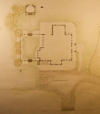 Schematic Site Layout on Martha's Vineyard — Landscape Design project by The Coastal Landscape