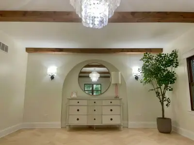 Transforming Basic Builder into Mather Makeover - Bedroom — Home Renovation & Remodeling Services project by Mather Construction LLC