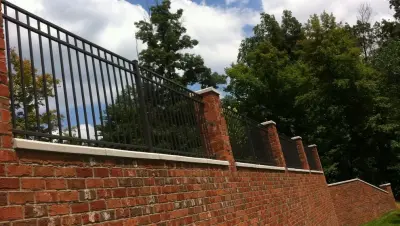 Metal Barrier Fencing — Fence Installation project by Raatz Fence Company