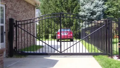Property Entrances — Fence Installation project by Raatz Fence Company