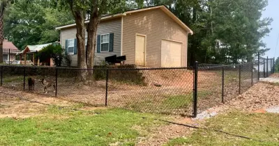 Dark Chain Link Substitution — Fence Installation project by Bigfoot Fencing