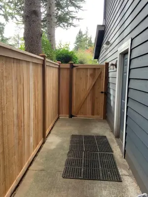 Cedar Complete Panel Design by Cool Cat Fence