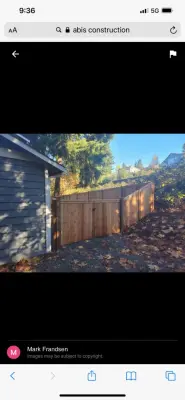 Estate-Style Double Swing Gate with Spacious Dog Area — Fence Installation project by ABIS Construction