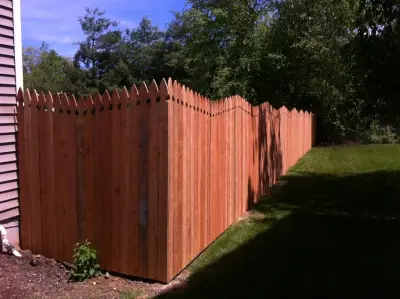 Timber Fencing — Fence Installation project by Raatz Fence Company
