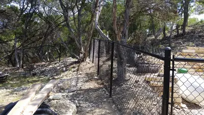 Fencing with Chain Links — Fence Installation project by Discount Fence