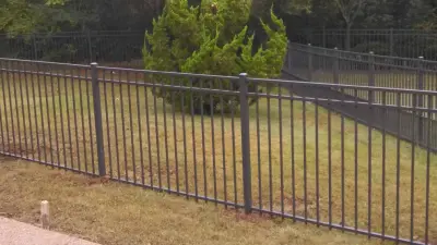 Metal Barrier by A-1 Fence & Deck Company