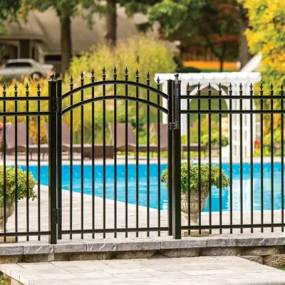 Metal Boundary Enclosures — Fence Installation project by Boise Fence