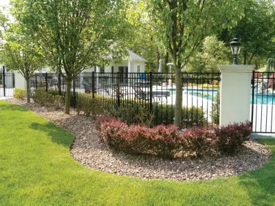 Decorative Fencing — Fence Installation project by National Fence Systems, Inc.
