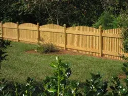 Curved Timber Fence — Fence Installation project by Scorpion Fence