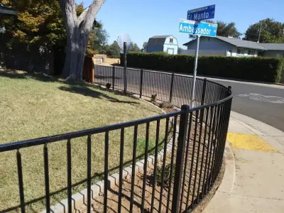 Decorative Metalwork — Fence Installation project by Superior Fence Construction And Repair, Inc.
