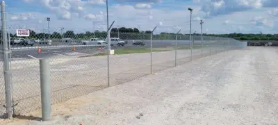 Linking Chains — Fence Installation project by Bluff City Fence