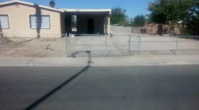 Link Chain — Fence Installation project by Divine About The Fence