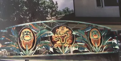 Entrance Gate for Driveway and Walkway — Fence Installation project by 808 Island Art