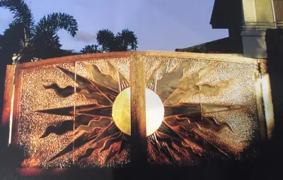 808 Island Art - Fence Installation in Skyforest, CA