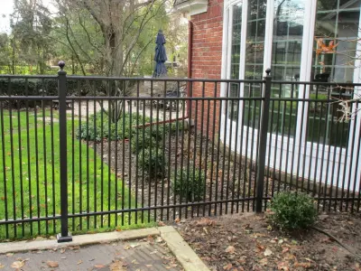 Aluminum Fence Project in East Grand Rapids, Michigan — Fence Installation project by Fence Consultants Of West Michigan