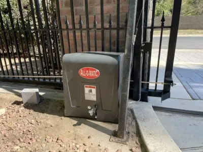 Electric Slide Gate Opener Maintenance — Fence Installation project by Novak Doors And Gates