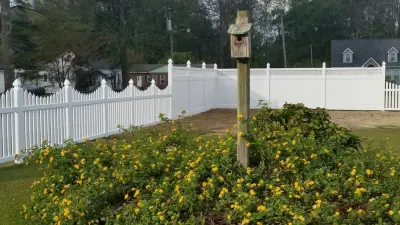 Vinyl Fence in White — Fence Installation project by Jones Fence & Custom Vinyl, LLC