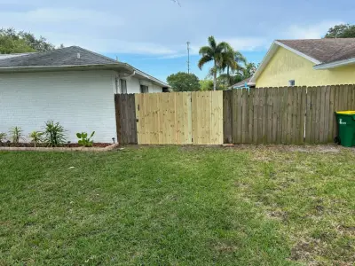 Barriers and Entrances — Fence Installation project by Reliable Home Services Of Central Florida