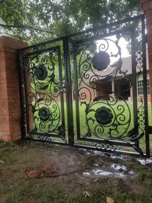Steel Barriers — Fence Installation project by A & L Metalworks