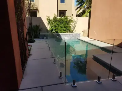 Borderless Glass Barrier — Fence Installation project by Sonrise Fence