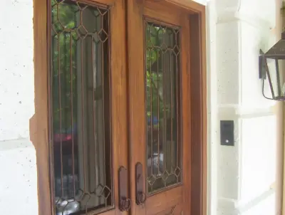 Entrance Inlays — Fence Installation project by Bill's Custom Metal Fabrications Inc.