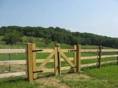 Exhibition — Fence Installation project by Litchfield Hills Fence