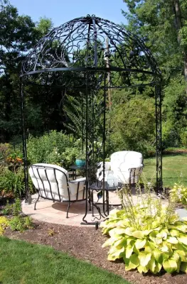 Personalized Gazebos — Fence Installation project by Bill's Custom Metal Fabrications Inc.