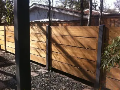 Lateral barrier — Fence Installation project by Republic Fence Company