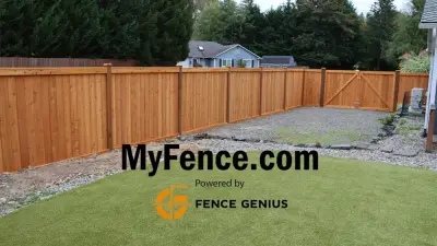 Photo Frame / Complete Panel — Fence Installation project by MyFence.com