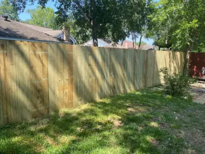 Pine Timber Barrier — Fence Installation project by My Garage And Gates