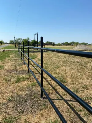 Pipe Barrier — Fence Installation project by My Garage And Gates