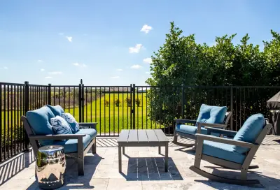 Milton's Pool Cage Demolished, Replace with Aluminum Pool Fence — Fence Installation project by Freedom Fence & Aluminum