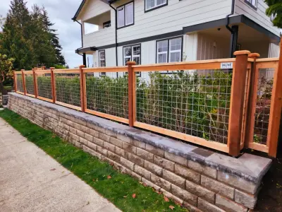 Trending Hog Wire Panels — Fence Installation project by Cool Cat Fence