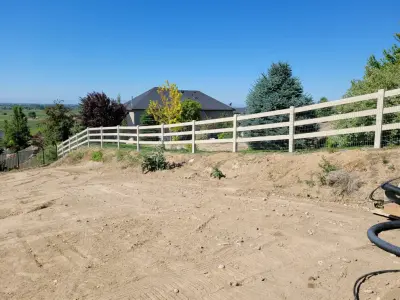 Ranch Track — Fence Installation project by Sonrise Fence