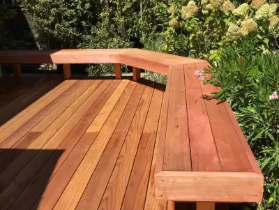 San Rafael Rear Garden Deck — Fence Installation project by Clough Construction