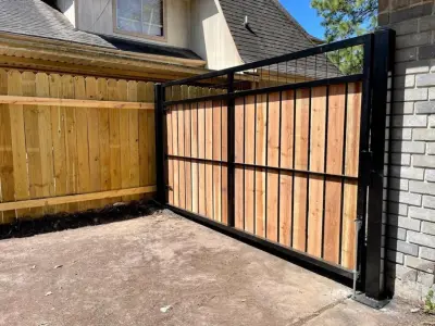 Unique Initiatives — Fence Installation project by My Garage And Gates