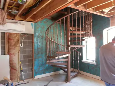 Helical Stairways — Fence Installation project by Roughstock Ortamental
