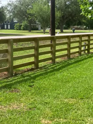 Enhanced Ranch Barrier — Fence Installation project by Republic Fence Company