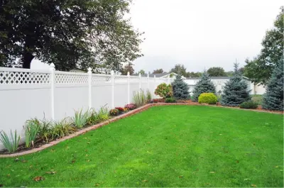 Vinyl Barrier Fencing — Fence Installation project by National Fence Systems, Inc.
