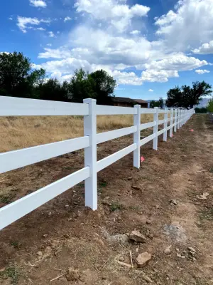 Vinyl Fence Initiatives — Fence Installation project by Sierra Alta Fence, LLC