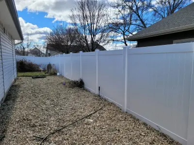 Vinyl Fence Initiatives — Fence Installation project by Sonrise Fence