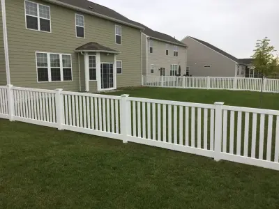 Vinyl Enclosures — Fence Installation project by Amerifence