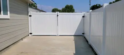 Vinyl Barriers — Fence Installation project by Sonrise Fence