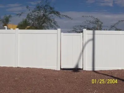 Vinyl Collection — Fence Installation project by Divine About The Fence