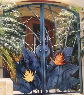 808 Island Art - Fence Installation in Skyforest, CA