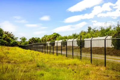 Water Enhancement Facility — Fence Installation project by Freedom Fence & Aluminum